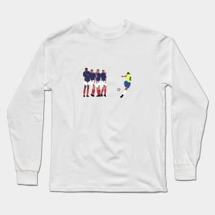 Roberto Carlos Impossible Goal Long Sleeve T-Shirt